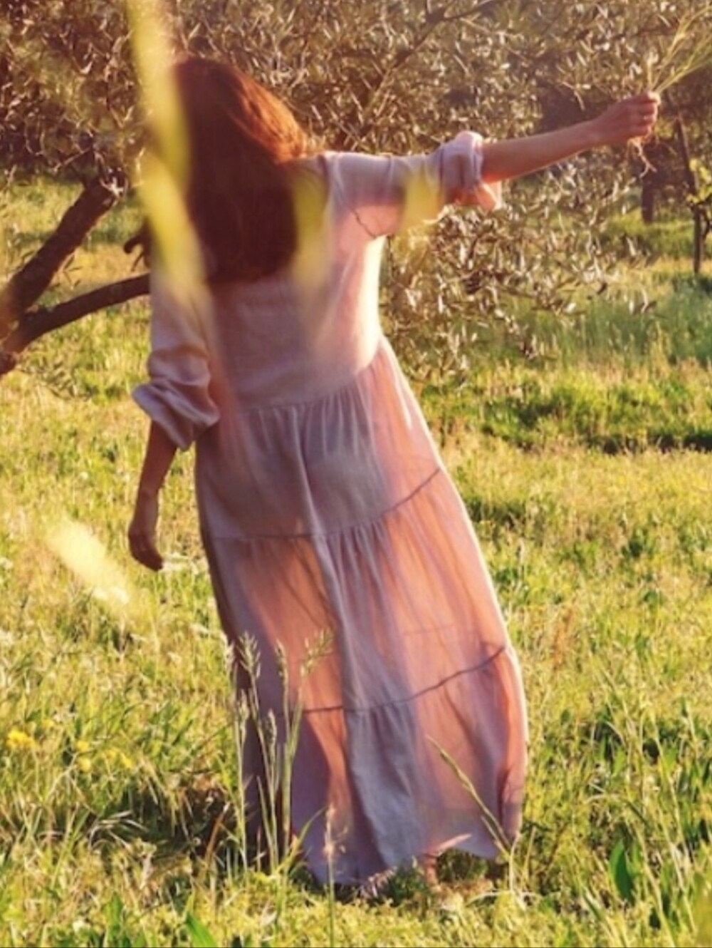 Lucina Organic Cotton Maxi Dress